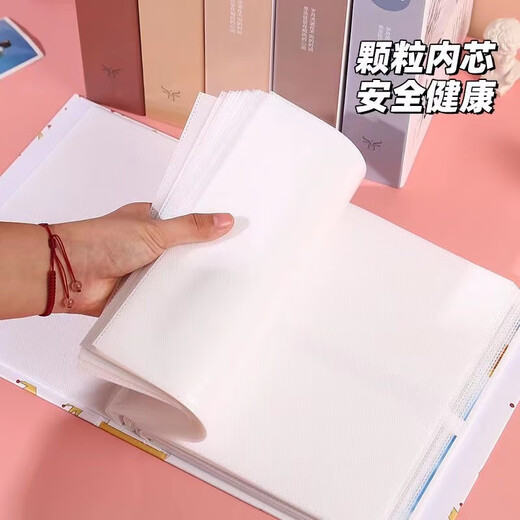欧利文6寸200张插页式油画收纳册大容量家庭影集相册本情侣毕业纪念册照片书（6寸过塑200张）-动物园