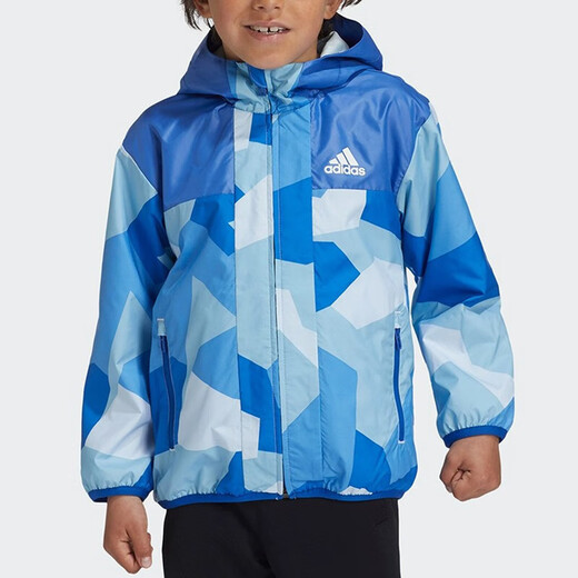 Adidas (Adidas) Jungen Spring- und Herbst Windproof Casual Woven Jacket GG3527 GG3527 A104
