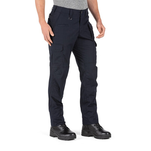 5.11 (Série tactique) Fan militaire Pantalon tactique 511abr mince pantalon tactique pantalon usistant multi-poche à pantalon de travail décontracté 74512 Bleu foncé 724 38/32 (tour de taille 2 pieds 9-3 pieds 1 pantalon 108)