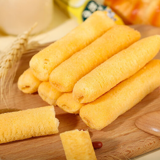 Je veux un sandwich Riz Rold Salted Egg Yolk Flavour 180g Snacks Puffed Food Biscuits Pâettes