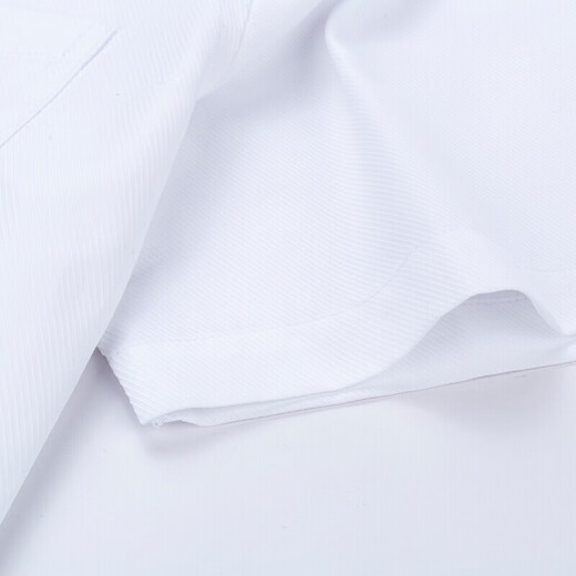 ROMON shirt men's business casual formal wear men's solid color lapel short-sleeved professional workwear shirt LMW201
