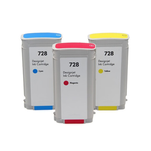 Beijing Cheng Suitable for HP HP728 Ink Cartridge HP DesignJet T730 T830 Plotter T1600 2600 Printer [130ml] HP 728 Magenta Ink Cartridge M