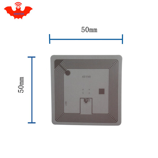 
VIKITEK RFID Library Electronic Tag 13.56MHZ RF Electronic Induction Chip HF High Frequency 15693 Printable Coated Paper 100 sheets