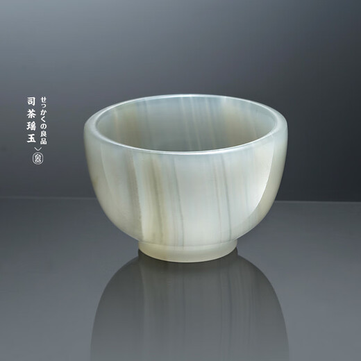 Jade wine glass, jade original stone white wine glass, spirit glass, yellow wine glass, wine tasting set, small wine glass, jade drum cup (single)