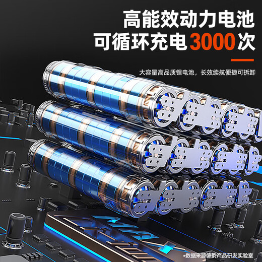 XMSJ鼓风机大功率锂电充电式工业吹风机吹雪机吹灰机暴风枪电动农具 D DY究极42V-蓝3888TV2电1充-6档