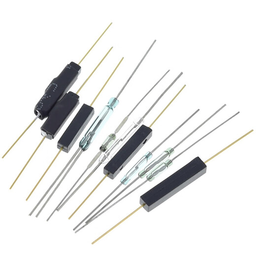 
Ruilima reed reed tube normally open/normal closed anti-vibration anti-loss magnet control switch plastic seal type/glass type patch imported normally open glass type MKA14103 volume 2*14M