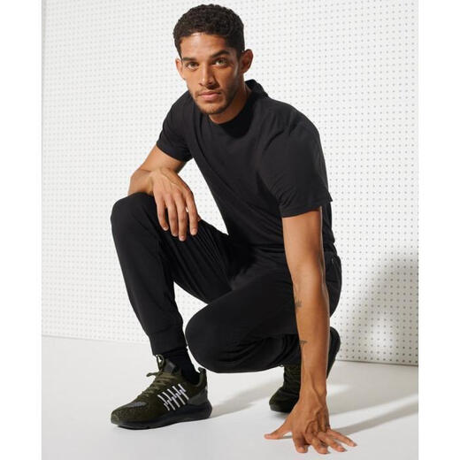 Superdry extremely dry men's sweatpants are comfortable and breathable spring and autumn sports and leisure fashion trend A1041514000080 Black XL
