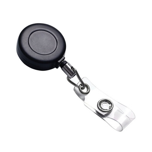 Kafus Outdoor Caravan Schnalle lächelndes Gesicht Voller Eisen Metall Teleskop Schnalle Arbeitszertifikat Kartenhalter Arzt Krankenschwester Taillenkarte Zugangshalter Halter Abzeichen Zinklegierung Easy-Pull-Schnalle Lanyard Custom Tropf Gummi tropftropfen Plastik
