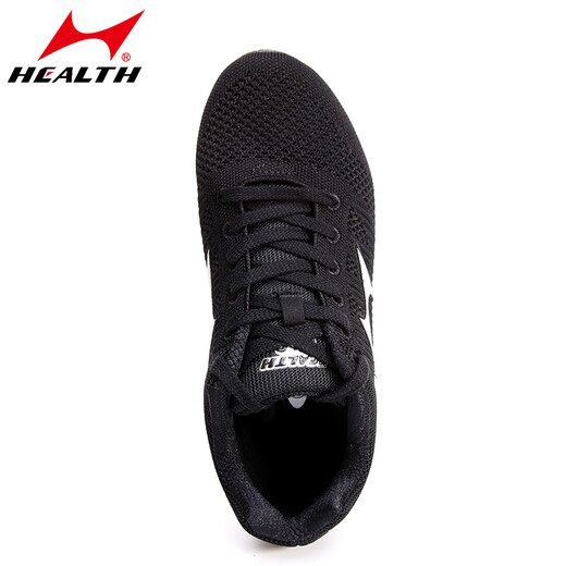 海尔斯（HEALTH）新品（health）海尔斯中考体育千米立定跳远鞋男女跳绳跑步专用鞋 868黑色（全掌星纹款） 40