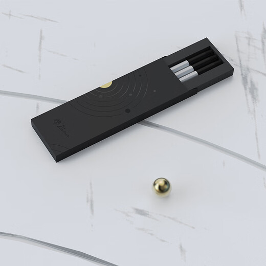 Picasso (pimio) signature pen gift box set Business office orb pen Signature pen Graduation gift for men and women Students adult writing practice 717 bright black gold clip
