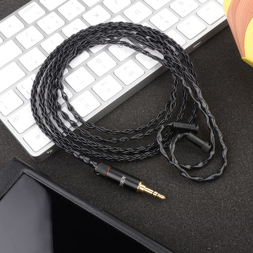 AcroLINK 8-Sharp Sterling Silver ie80se846/535im70 Sony n3apHIFI Headphone Upgrade Line IE80 Series 4.4 Balanced Straight Head