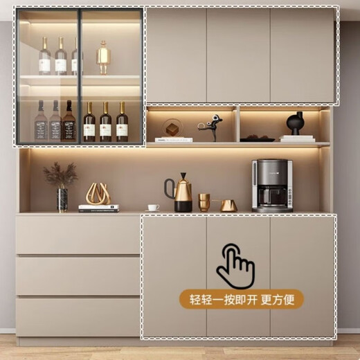 CLCEY2024新款酒柜隔断柜餐边柜一体靠墙家用客厅展示柜玄关柜鞋柜储物 款式12240*40*220 送货入户+安装