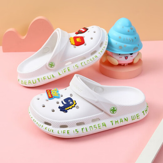 Shinku Boys Pantoffeln Sommer weicher Sohle Nonflip Children's Hole Schuhe