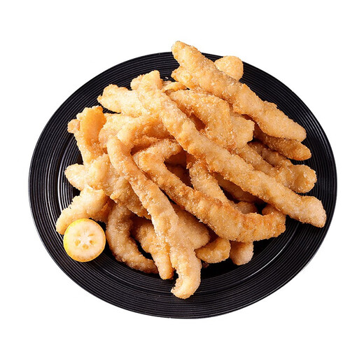 Huadu Food Golden Chicken Fillet 2Jin Jin equals 0.5kg/bag frozen boneless chicken fillet air fryer fried snack food powdered chicken breast