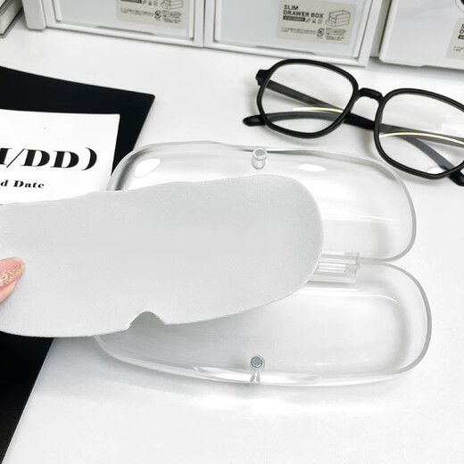 Transparente Brille Box INS tragbare Anti-Druck-Mädchen Literary Boy Kreative Persönlichkeit Sonnenbrille Aufbewahrungsbox eins