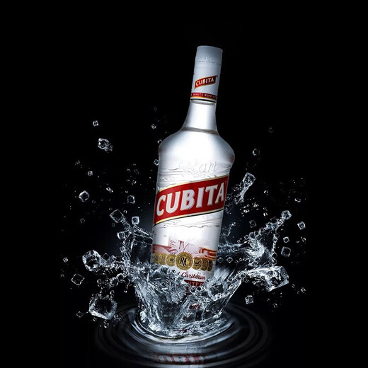 古贝塔（CUBITA）朗姆酒  美国原装进口 调酒基酒 白朗姆酒新老产地随机 750mL 1瓶
