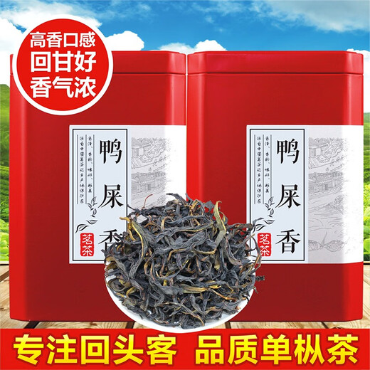 Binjie Oolong Tea Phoenix Dantong Tea Entenscheiße Duft Guangdong Chaozhou Leichtes Feuer erstklassiger Tee 500g Geschenkbox Packung