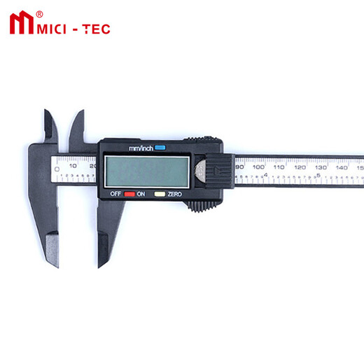 Mitzi Digital Caliper Carbon Fiber Electronic Vernier Caliper High Precision Internal and External Diameter Home Measuring Tools Jewelry Wenwan Jade 0-150/0.1mm