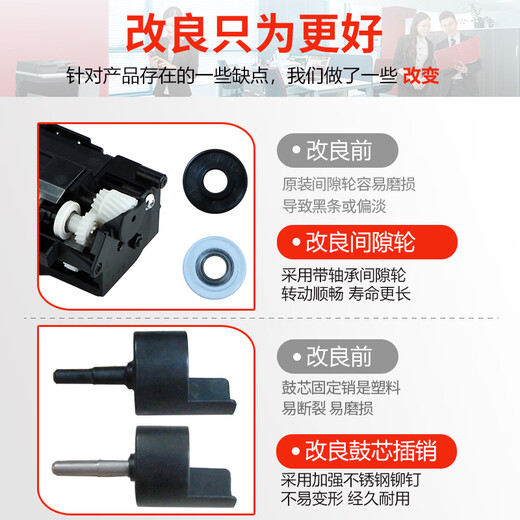 顾致美能达6180en 185 195 206套鼓柯美235 246 205i 震旦199硒鼓组件 标准版双改良（强烈推荐）送原装转印支架