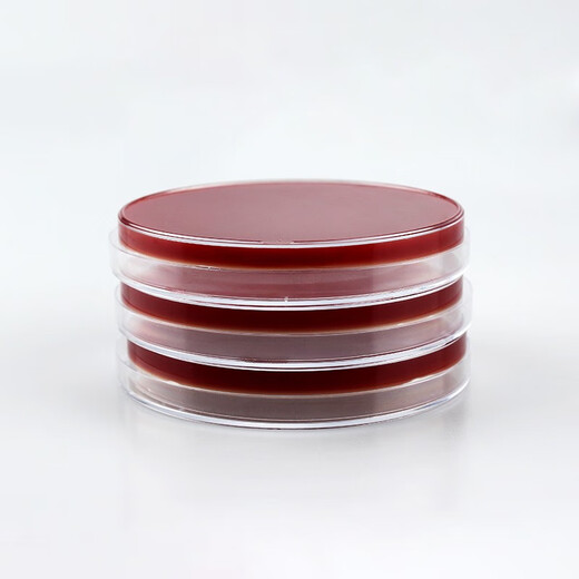 Blood plate blood plate sterile vacuum packaging 2 packages sterilized Wuhu Oak Biotechnology 10 dishes/pack 10 dishes/pack 2 packs