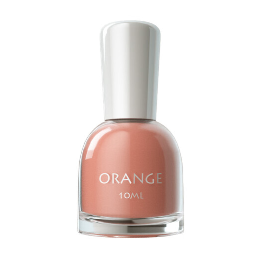 OrangeOrange nail polish for women 2023 new tear-off nude color for pregnant women, no-bake, long-lasting, quick-drying red, whitening c111 a drama