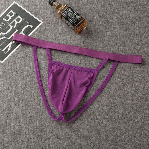 Männer sexy Doppel-Tanga-Stil neuer und sexy transparentes Netz hinter offenes Schicht, ohne die Unterwäsche von Männern schwulen zu nehmen [vertraulicher Versand] Weiß 90-160jin [Jin gleich 0,5 kg] Inside Wear