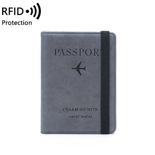 
Chenxuanxia passport clip travel document storage bag passport protection case anti-theft air ticket study abroad portable passport wallet carry passport wallet