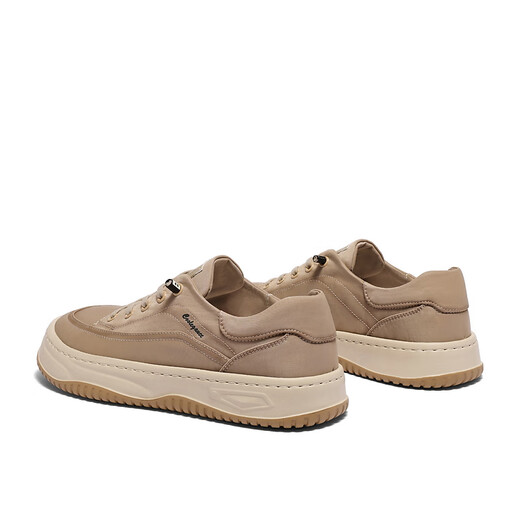 Belle versatile breathable cloth shoes for men's new lightweight outdoor walking casual shoes A1463BM4 apricot color 41 (255mm)