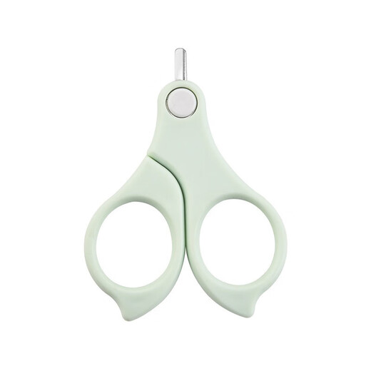 Andna baby scissors for ad vitamin drops special device D3 capsule baby nail safety anti-pinching baby baby scissors mint green