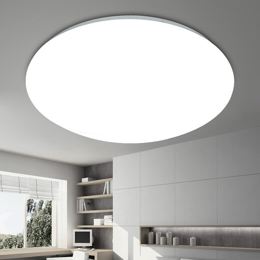 Micro ceiling light LED super bright home living room bedroom kitchen lighting round staircase balcony simple 96 watts 50CM white light super bright