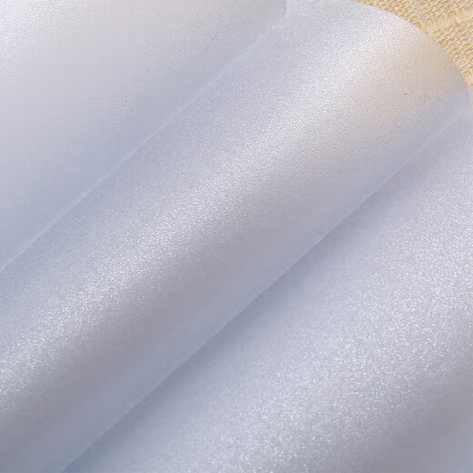 Jinguluo glass film self-adhesive PVC glass sticker 90cm wide 1 meter long (how many meters to shoot) white sand