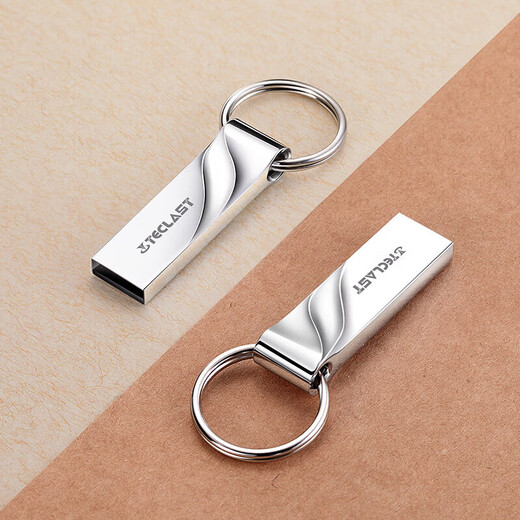 Taipower (TECLAST) 64 ГБ USB2.0 U-диск, мини-портативный торговый офисный автомобиль, U-диск, компьютер, большая емкость, высокоскоростное чтение и запись, водонепроницаемый металлический мобильный USB-диск