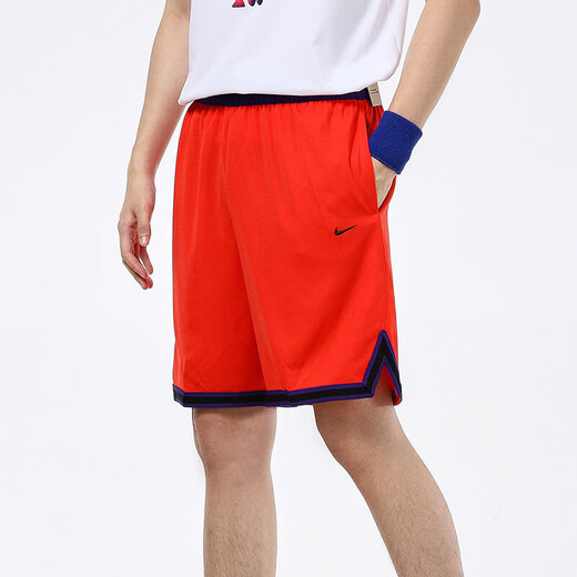 耐克（NIKE）短裤男裤2025夏季新款运动裤跑步篮球时尚休闲百搭训练舒五分裤 DA5845-673 红色 XL