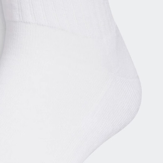 阿迪达斯（adidas）男袜女袜2024冬季新款舒适休闲透气运动袜JN4866 白色|JN4867 S