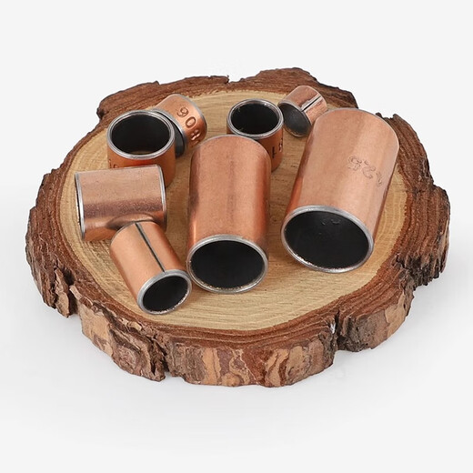 Bingneng SF-1 composite copper bearing sleeve copper sleeve small shaft sleeve oil-free self-lubricating bearing bushing copper guide sleeve composite sleeve wear-resistant 20*23*25=10 pieces