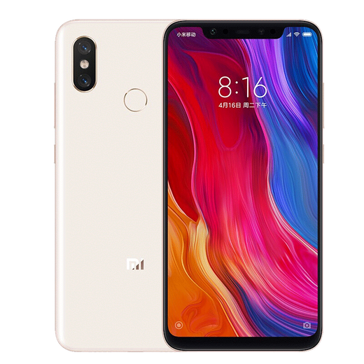 Xiaomi (MI) Xiaomi 8 Smart de jeu en plein écran Accès réseau complet 4G double slot Dual standby Android Phone Mobile Champagne Gold 6 Go + 64 Go 95 Nouveau