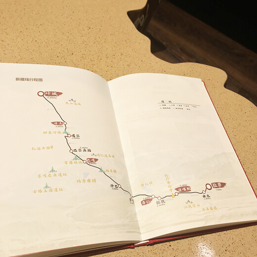 Let’s go, a travel guide to Tibet (travel to Tibet with a celebrity, a self-driving guide to Tibet, and an exclusive postcard signed by the author)