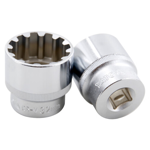 Yato Spline-Ärmelkopf Big 1/2 'Kurzarm 12-angle E-förmige Sternhülle 14mm YT-1466
