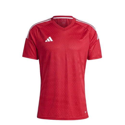 Adidas (adidas) Cool Soccer Adidas Football Training Suit Team Team Couple Competition Suit Short Sleeve Shorts Printing HL4712 BIND27951-9214 Red Clothes Black Pants Set S