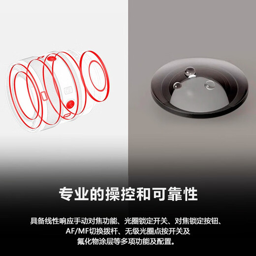 Sony (SONY) full-frame large aperture standard fixed focus G Master lens FE50mm F1.4 GM portrait close-up SEL50F14GM limited time bonus Nix 67UV+ cleaning kit