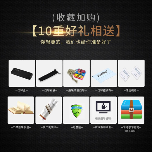 Guoguang Old Brand Harmonica Stress 2-Hole C-Tune Performance Professional Grade Polyphonics Polyphonic para estudiantes, piano introductorio masculino y femenino Estrés negro de 28 hoyos + regalo [con símbolo fonético]