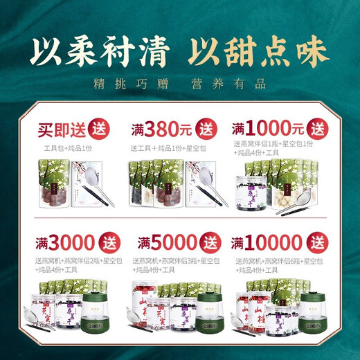 Guanshuo Mutterschaft und Babyvogel Nest getrockneter Tasse Malaysia Indonesisch Golden Wirelle Cup Frauen Supplement Nutritional Products Geschenkbox 50g- [Da Jiuli Xiang] Einfaches Paket