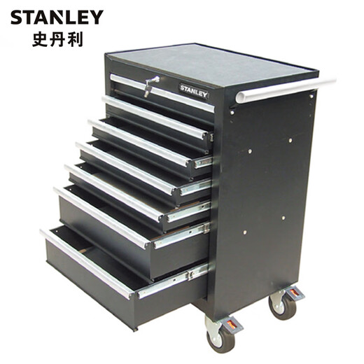 Stanley 7-layer Drawer Tool Trolley Mobile Hardware Tool Trolley Trolley Repairman 7-Drawer Tool Trolley 93-547-23 7-23)
