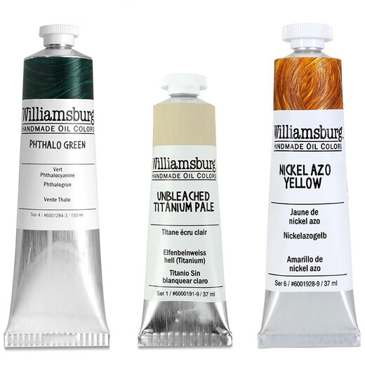 美国进口Williamsburg威廉斯堡油画颜料37ml威廉斯伯格艺术家油彩手工标准油画色(1) 724石竹粉 37ML