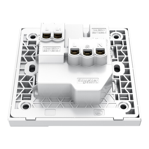 Schneider Electric de cinco agujeros con el interruptor Tipo 86 Panel de energía Panel de energía Agujeros de cinco orificios Haocheng Cream White