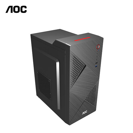 AOC Commercial Office Office Complete Machine Desktop Computer Host Host + 27 'Monitor Quad-Core i3-12100 / 16G / 512G Solid State