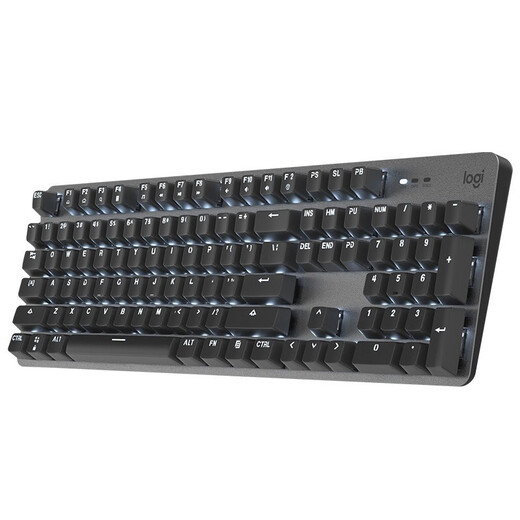 罗技（Logitech）机械键盘K845 有线键盘 全尺寸单光 TTC轴 游戏办公键盘 DIY键帽 K845茶轴+薰衣草键帽