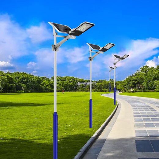 Xinguangda Solar Street Light Outdoor Street Light Pole Complete Set New Rural Telephone Pole High Power Solar Lighting 6 Meter Solar 6 Meter 200 Watt Complete Set