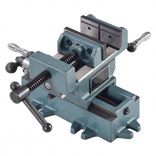 Yingtang heavy-duty precision cross flat-mouth vise drilling machine variable milling machine two-way moving vise workbench 4-inch heavy-duty cross