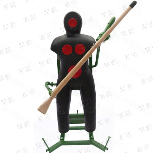 军澜刺杀机械臂人体靶训练器材劈砍人体靶橡胶材质JL7027